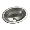 Sterling Oval Drop-In/Under-Mount Bathroom/Bar Sink 11811-0